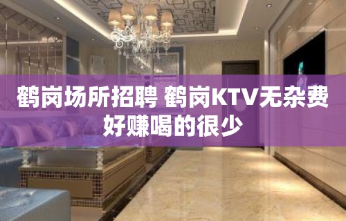 鹤岗场所招聘 鹤岗KTV无杂费好赚喝的很少