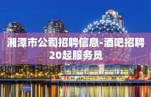 湘潭市公司招聘信息-酒吧招聘20起服务员