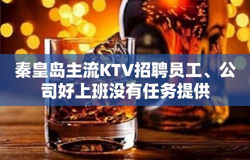 秦皇岛主流KTV招聘员工、公司好上班没有任务提供