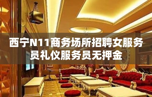 西宁N11商务场所招聘女服务员礼仪服务员无押金