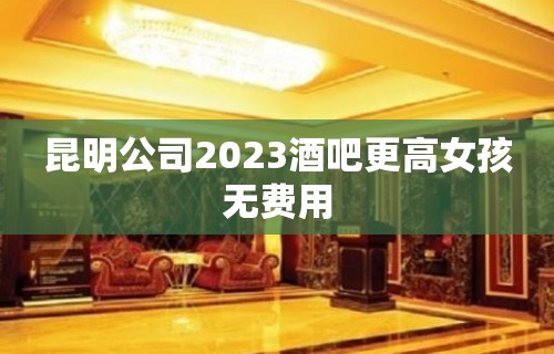 昆明公司2023酒吧更高女孩无费用