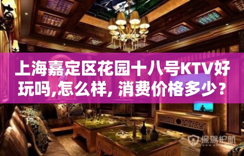 上海嘉定区花园十八号KTV好玩吗,怎么样, 消费价格多少？