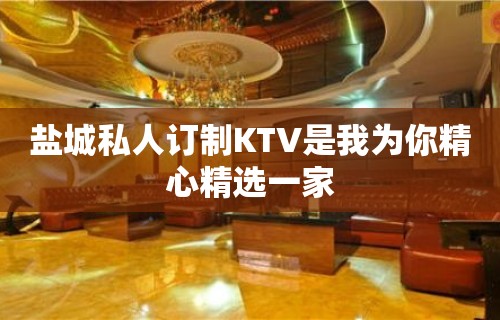 盐城私人订制KTV是我为你精心精选一家