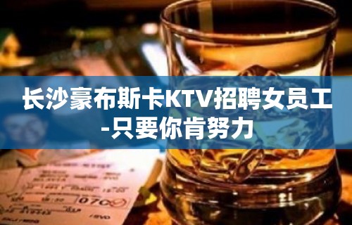 长沙豪布斯卡KTV招聘女员工-只要你肯努力