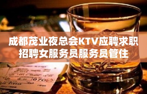 成都茂业夜总会KTV应聘求职招聘女服务员服务员管住