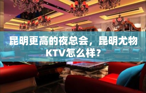 昆明更高的夜总会，昆明尤物KTV怎么样？