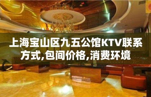 上海宝山区九五公馆KTV联系方式,包间价格,消费环境