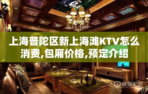 上海普陀区新上海滩KTV怎么消费,包厢价格,预定介绍