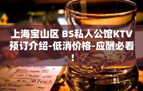 上海宝山区 BS私人公馆KTV预订介绍-低消价格-应酬必看！