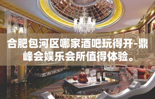 合肥包河区哪家酒吧玩得开-鼎峰会娱乐会所值得体验。