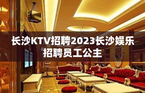 长沙KTV招聘2023长沙娱乐招聘员工公主