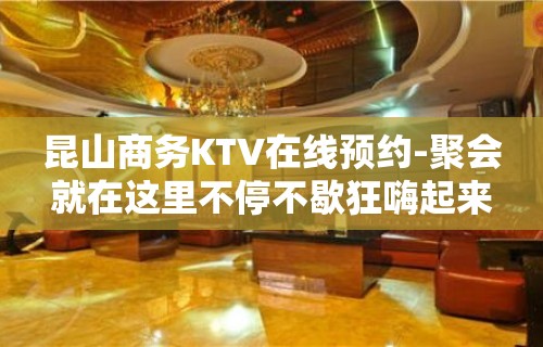 昆山商务KTV在线预约-聚会就在这里不停不歇狂嗨起来