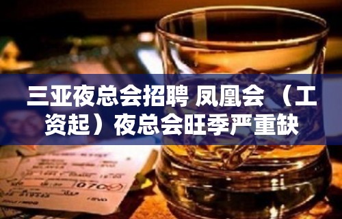 三亚夜总会招聘 凤凰会 （工资起）夜总会旺季严重缺