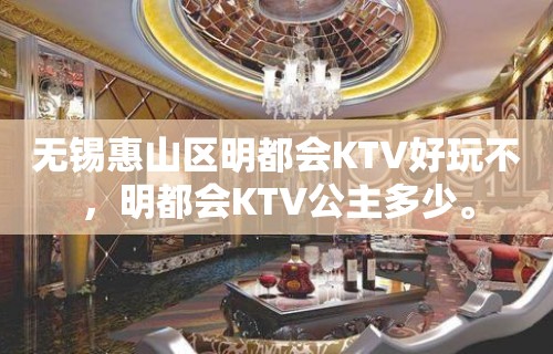 无锡惠山区明都会KTV好玩不，明都会KTV公主多少。