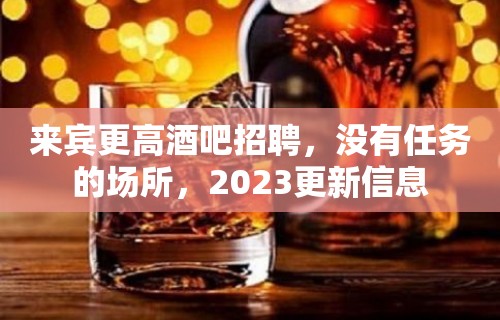 来宾更高酒吧招聘，没有任务的场所，2023更新信息