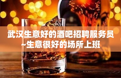 武汉生意好的酒吧招聘服务员~生意很好的场所上班