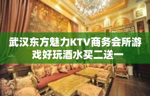 武汉东方魅力KTV商务会所游  戏好玩酒水买二送一