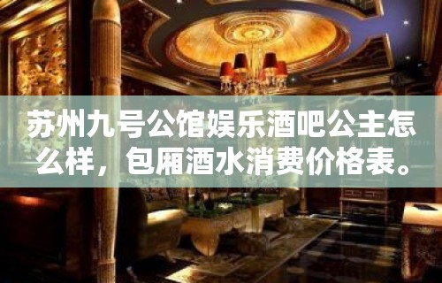 苏州九号公馆娱乐酒吧公主怎么样，包厢酒水消费价格表。