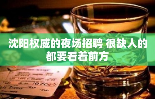 沈阳权威的夜场招聘 很缺人的都要看着前方