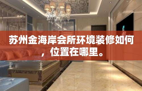 苏州金海岸会所环境装修如何，位置在哪里。