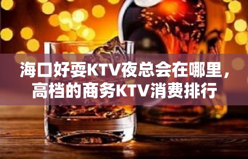 海口好耍KTV夜总会在哪里，高档的商务KTV消费排行