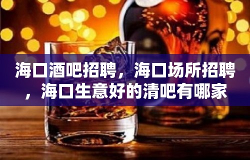 海口酒吧招聘，海口场所招聘，海口生意好的清吧有哪家