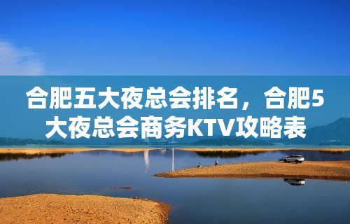 合肥五大夜总会排名，合肥5大夜总会商务KTV攻略表