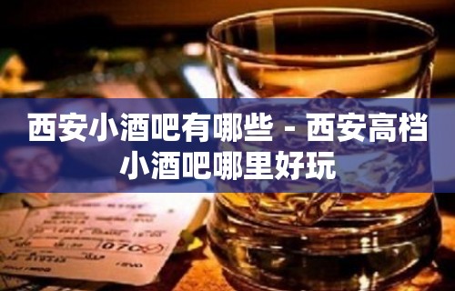 西安小酒吧有哪些－西安高档小酒吧哪里好玩