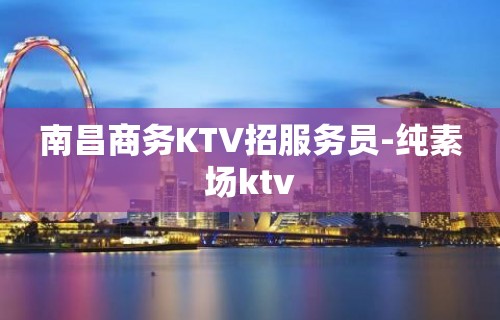 南昌商务KTV招服务员-纯素场ktv