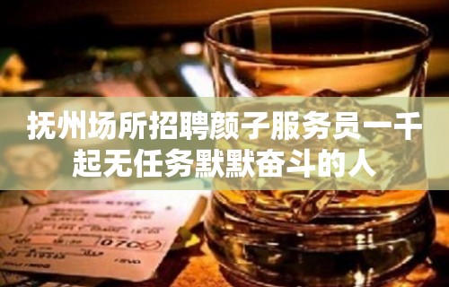 抚州场所招聘颜子服务员一千起无任务默默奋斗的人