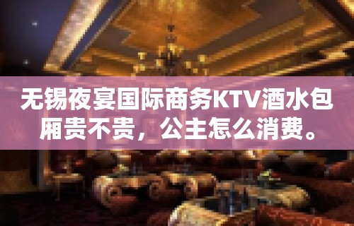 无锡夜宴国际商务KTV酒水包厢贵不贵，公主怎么消费。