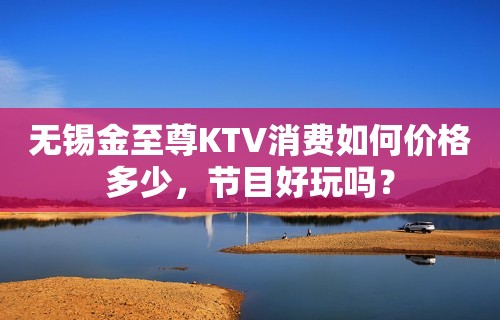 无锡金至尊KTV消费如何价格多少，节目好玩吗？