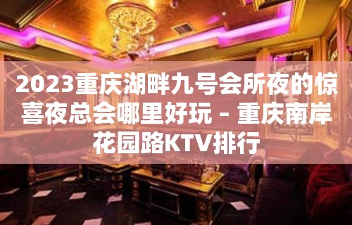 2023重庆湖畔九号会所夜的惊喜夜总会哪里好玩 – 重庆南岸花园路KTV排行