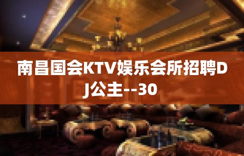 南昌国会KTV娱乐会所招聘DJ公主--30