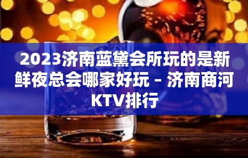 2023济南蓝黛会所玩的是新鲜夜总会哪家好玩 – 济南商河KTV排行