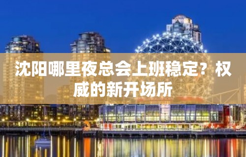 沈阳哪里夜总会上班稳定？权威的新开场所