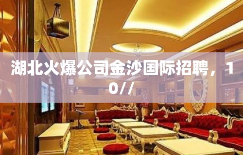 湖北火爆公司金沙国际招聘，10//