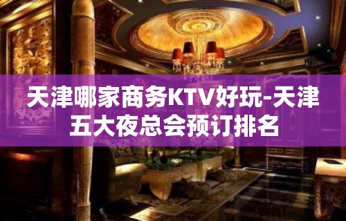 天津哪家商务KTV好玩-天津五大夜总会预订排名