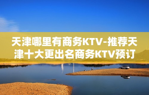 天津哪里有商务KTV-推荐天津十大更出名商务KTV预订