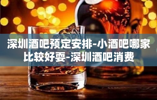 深圳酒吧预定安排-小酒吧哪家比较好耍-深圳酒吧消费