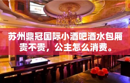 苏州鼎冠国际小酒吧酒水包厢贵不贵，公主怎么消费。