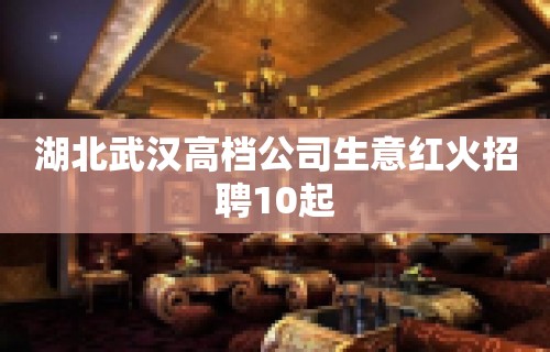 湖北武汉高档公司生意红火招聘10起