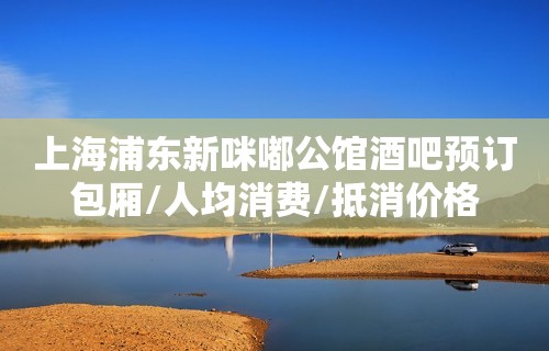 上海浦东新咪嘟公馆酒吧预订包厢/人均消费/抵消价格