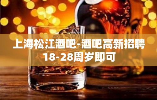 上海松江酒吧-酒吧高新招聘18-28周岁即可