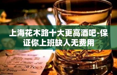 上海花木路十大更高酒吧-保证你上班缺人无费用