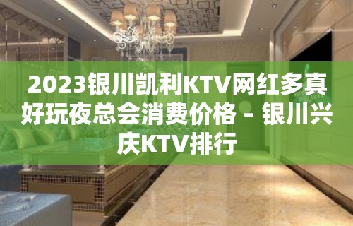 2023银川凯利KTV网红多真好玩夜总会消费价格 – 银川兴庆KTV排行