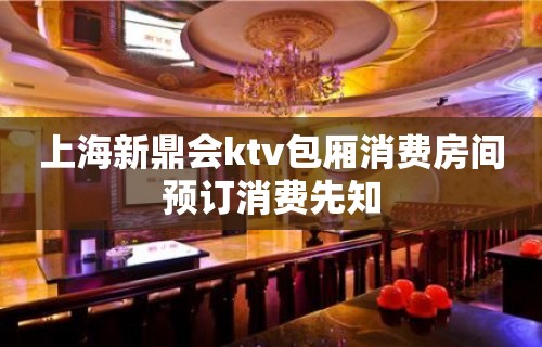 上海新鼎会ktv包厢消费房间预订消费先知