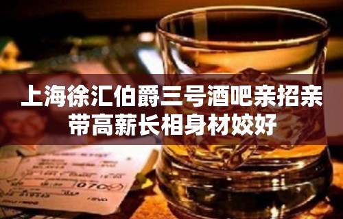 上海徐汇伯爵三号酒吧亲招亲带高薪长相身材姣好