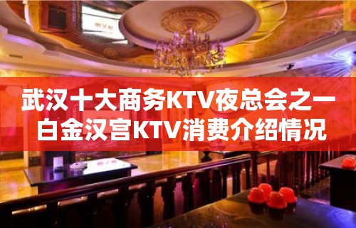 武汉十大商务KTV夜总会之一 白金汉宫KTV消费介绍情况