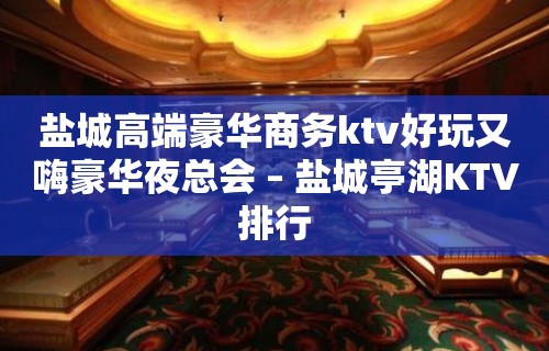 盐城高端豪华商务ktv好玩又嗨豪华夜总会 – 盐城亭湖KTV排行